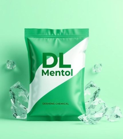 DL-mentolo in polvere per alimenti, cosmetico, e integrare le applicazioni, ingrediente sfuso di elevata purezza di Desheng Nutrition