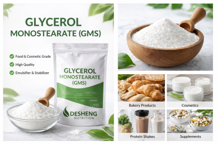Als Emulgator wird Glycerinmonostearat in Lebensmittelqualität verwendet