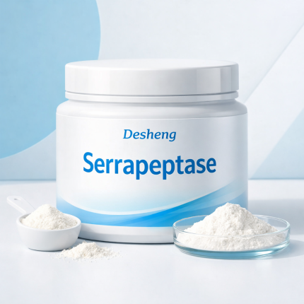 Desheng Serrapeptase 120,000 SPU-Pulverdose, erstklassiges systemisches Enzympräparat